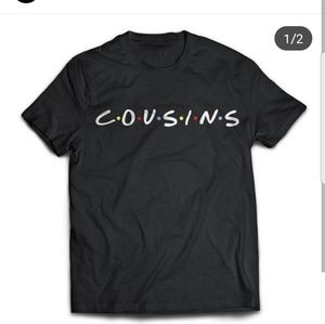 COUSINS TSHIRT FRIENDS TV SHOW EDITION